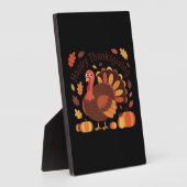 Plaque Photo Thanksgiving Turquie - Automne Vacances Classic Ov (Côté)