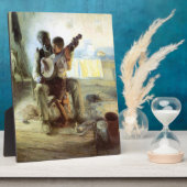 Plaque Photo The Banjo Lesson By Henry Ossawa Tanner (Côté)