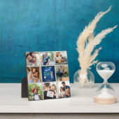 Plaque Photo The Best Father ever Collage 8 Photos gift for Dad (Insitu)