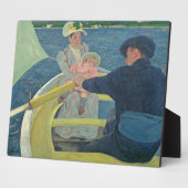 Plaque Photo The Boating Party, 1893-1894 (huile sur toile) (Côté)