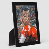 Plaque Photo The Champ Painting by Alfred Fox (Côté)
