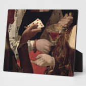 Plaque Photo The Cheat with the Ace of Diamonds (Côté)