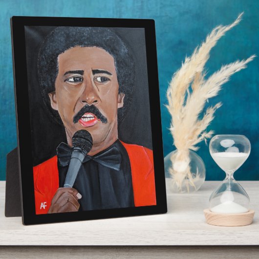 Plaque Photo The Comedian Painting by Alfred Fox (Côté)