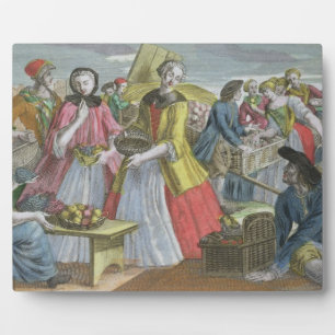 Plaque Photo The Fruit Market