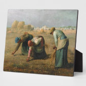 Plaque Photo The Gleaners 1857 (Côté)