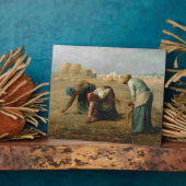 Plaque Photo The Gleaners 1857 (Côté)