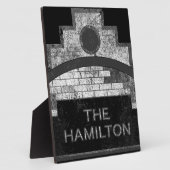 Plaque Photo the hamilton (Côté)