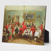 Plaque Photo The Hunt Breakfast, Bachelor's Hall, 1836 (Côté)