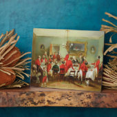 Plaque Photo The Hunt Breakfast, Bachelor's Hall, 1836 (Côté)