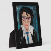 Plaque Photo The King Painting by Alfred Fox (Côté)