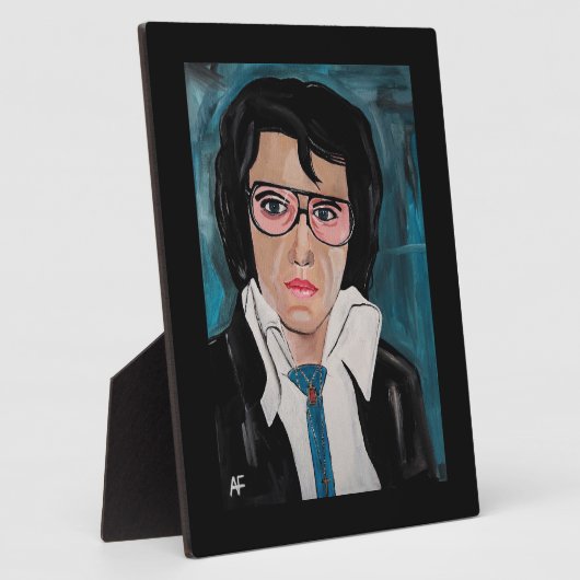 Plaque Photo The King Painting by Alfred Fox (Côté)