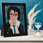 Plaque Photo The King Painting by Alfred Fox (Côté)