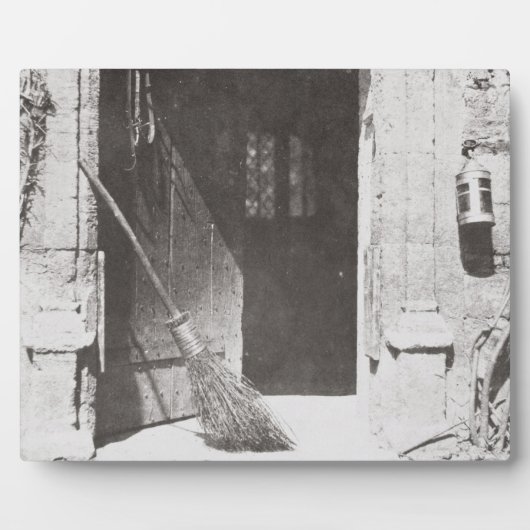 Plaque Photo The Open Door, March, 1843 (b/W photo) (Devant)