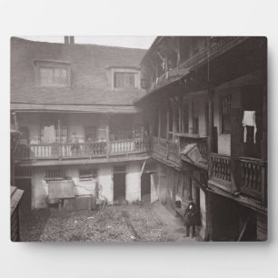 Plaque Photo The Oxford Arms à Warwick Lane, 1875, from 'Histo
