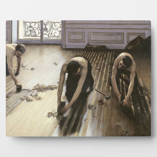 Plaque Photo The Parquet Planers (Devant)