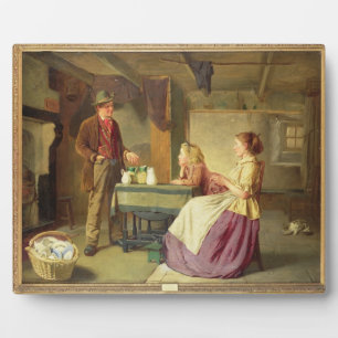 Plaque Photo The Potter, 1876 (huile sur toile)