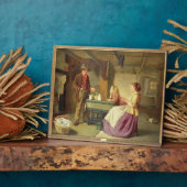Plaque Photo The Potter, 1876 (huile sur toile) (Côté)