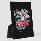 Plaque Photo The santa's ride. (Côté)