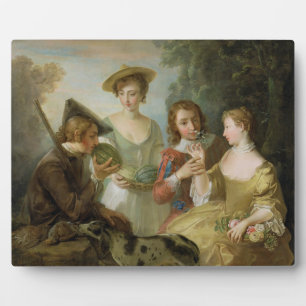 Plaque Photo The Sense of Smell, c.1744-47 (huile sur toile) (v