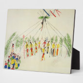 Plaque Photo The Shoshone Sun Dance (pigment on muslin) (Côté)