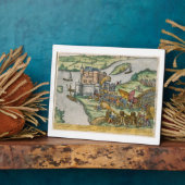 Plaque Photo The Siege of Louvain and the Heroism of Harman Reu (Côté)