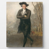 Plaque Photo The Skater (Portrait de William Grant) (Devant)