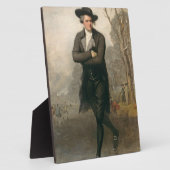 Plaque Photo The Skater (Portrait de William Grant) (Côté)