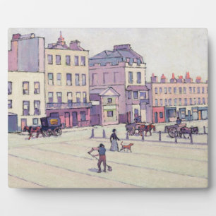 Plaque Photo The Weigh House, Cumberland Market, vers 1914 (hui