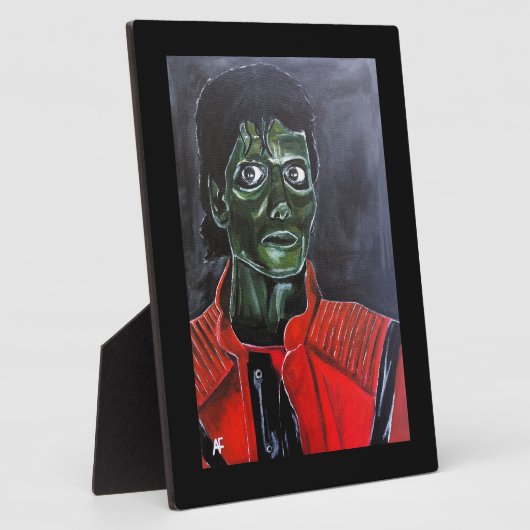 Plaque Photo The Zombie Painting by Alfred Fox (Côté)