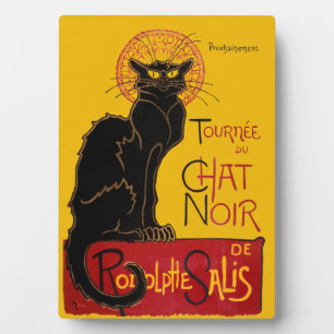Plaque Photo Theophile Steinlen - Le Chat Noir Vintage