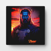PLAQUE PHOTO THOR VIKING  (Devant)