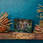 Plaque Photo Tigre du Bengale (Côté)