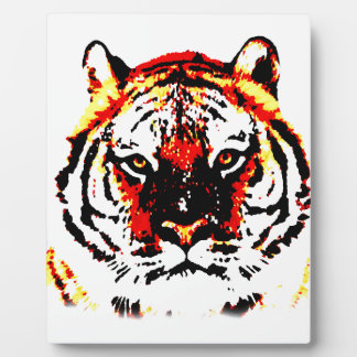 Plaque Photo Tigre sauvage