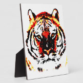 Plaque Photo Tigre sauvage (Côté)
