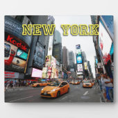 Plaque Photo Times Square (Devant)