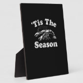 Plaque Photo Tis The Season Funny Crawfish Boil Mardi Gras Caju (Côté)