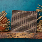 Plaque Photo Tissu grill vintage (Côté)