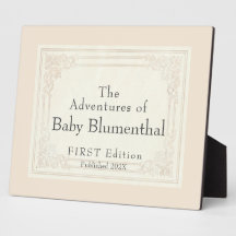 Titre du livre Vintage doux Symbole personnalisé b