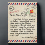 Plaque Photo To My Son Gift, Mom And Son, Love Letter To Son<br><div class="desc">To My Son Gift,  Mom And Son,  Love Letter To Son
- This is wonderful gift for your family,  your friend in any occasions such as housewarming,  birthday,  new home
- It can be used for house decor,  make your house more gorgeous!</div>