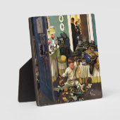 Plaque Photo Toddler vide les sacs (Recto)