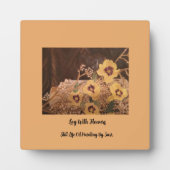 Plaque Photo Toile à l'Easel (Devant)