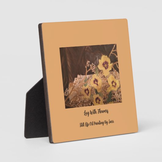 Plaque Photo Toile à l'Easel (Recto)