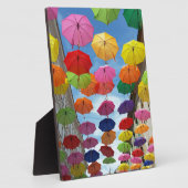 Plaque Photo Toit de parapluies (Côté)