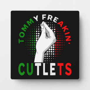 Plaque Photo Tommy Cutlets