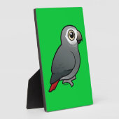 Plaque Photo Tomneh African Grey Parrot (Côté)