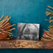 Plaque Photo Ton art photo ici avec Easel (Côté)