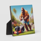 Plaque Photo Tonte de Bigfoot (Recto)