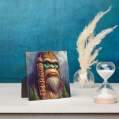 Plaque Photo Totem amérindien de Bigfoot (Insitu)