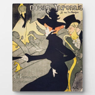 Plaque Photo Toulouse-Lautrec - Divan Japonais