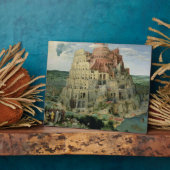 Plaque Photo Tour de Babel, 1563 (huile sur panneau) (Côté)